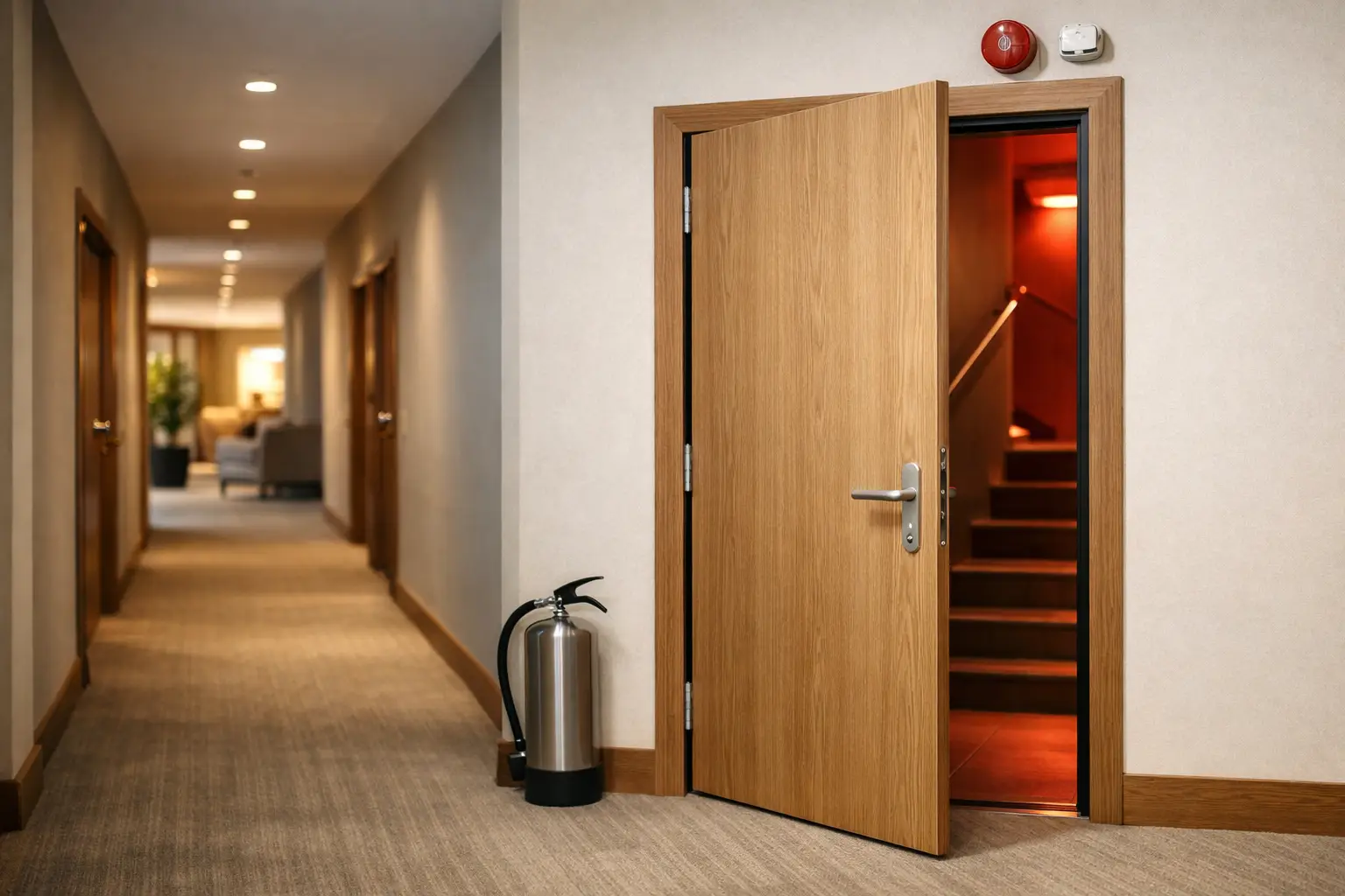 Otel Ruhsatı İçin Yangın Kapısı Seçim Rehberi